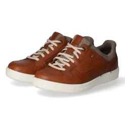 Schnürschuhe - Cognac
