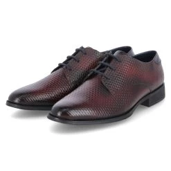 Bugatti Halbschuhe ZAVINIO - Dark Red