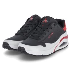 Skechers Low Sneaker BACK LIT - Black/red