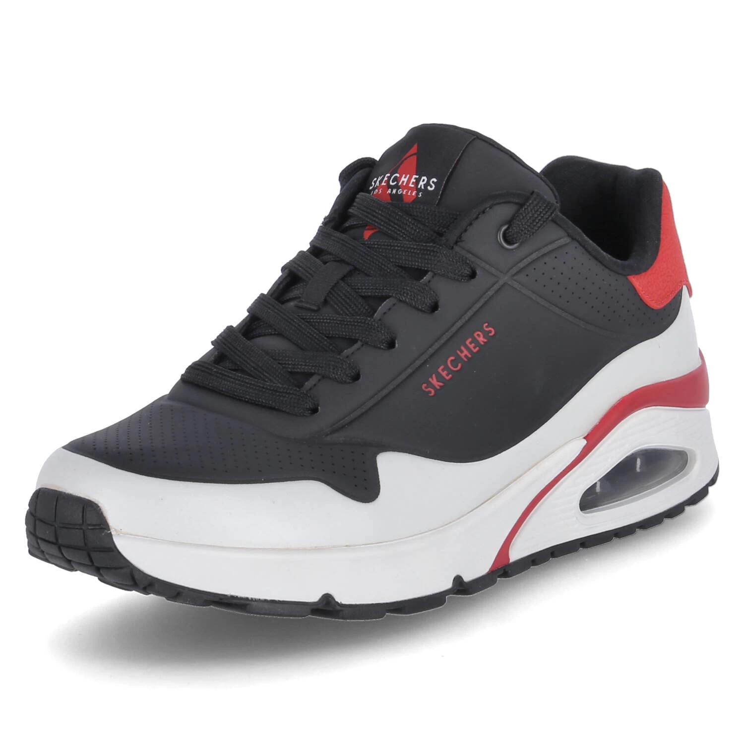 Skechers Low Sneaker BACK LIT - Black/red – Bild 2