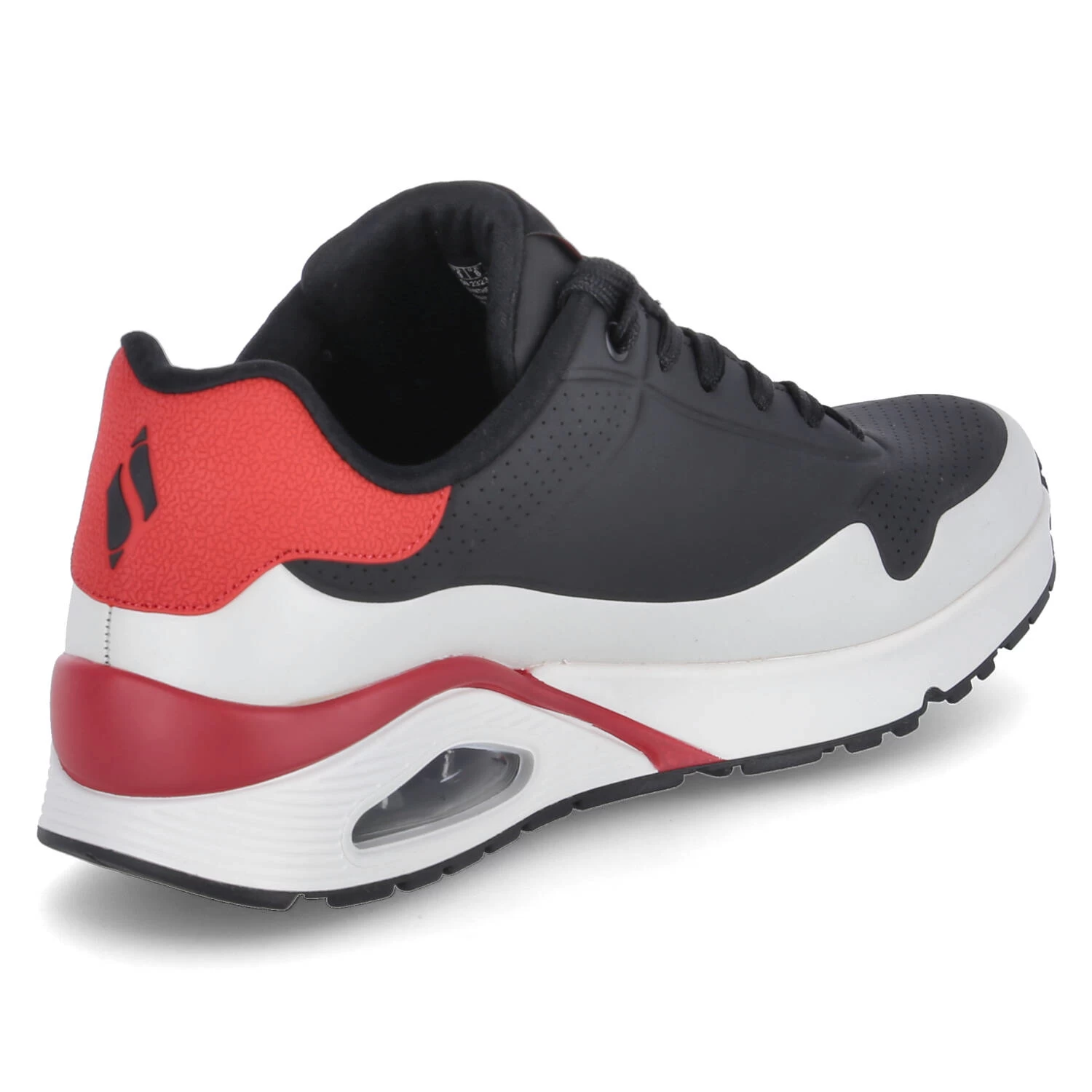 Skechers Low Sneaker BACK LIT - Black/red – Bild 4