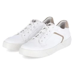 Josef Seibel Low Sneaker FRED 02 - Weiss-beige