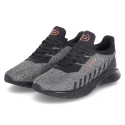 Bugatti Low Sneaker ONDRAY - Grey / Black