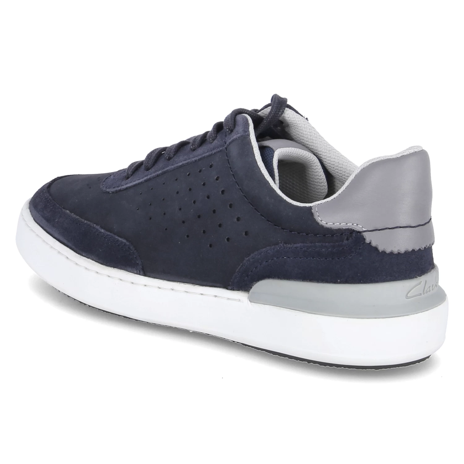Clarks Low Sneaker COURTLITE TOR - Navy Combi – Bild 3