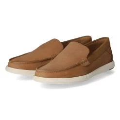 Clarks Slipper - Dark Tan