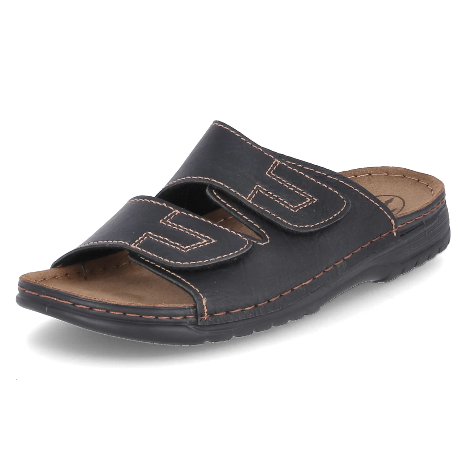 Helix Pantoletten - Schwarz/braun – Bild 2