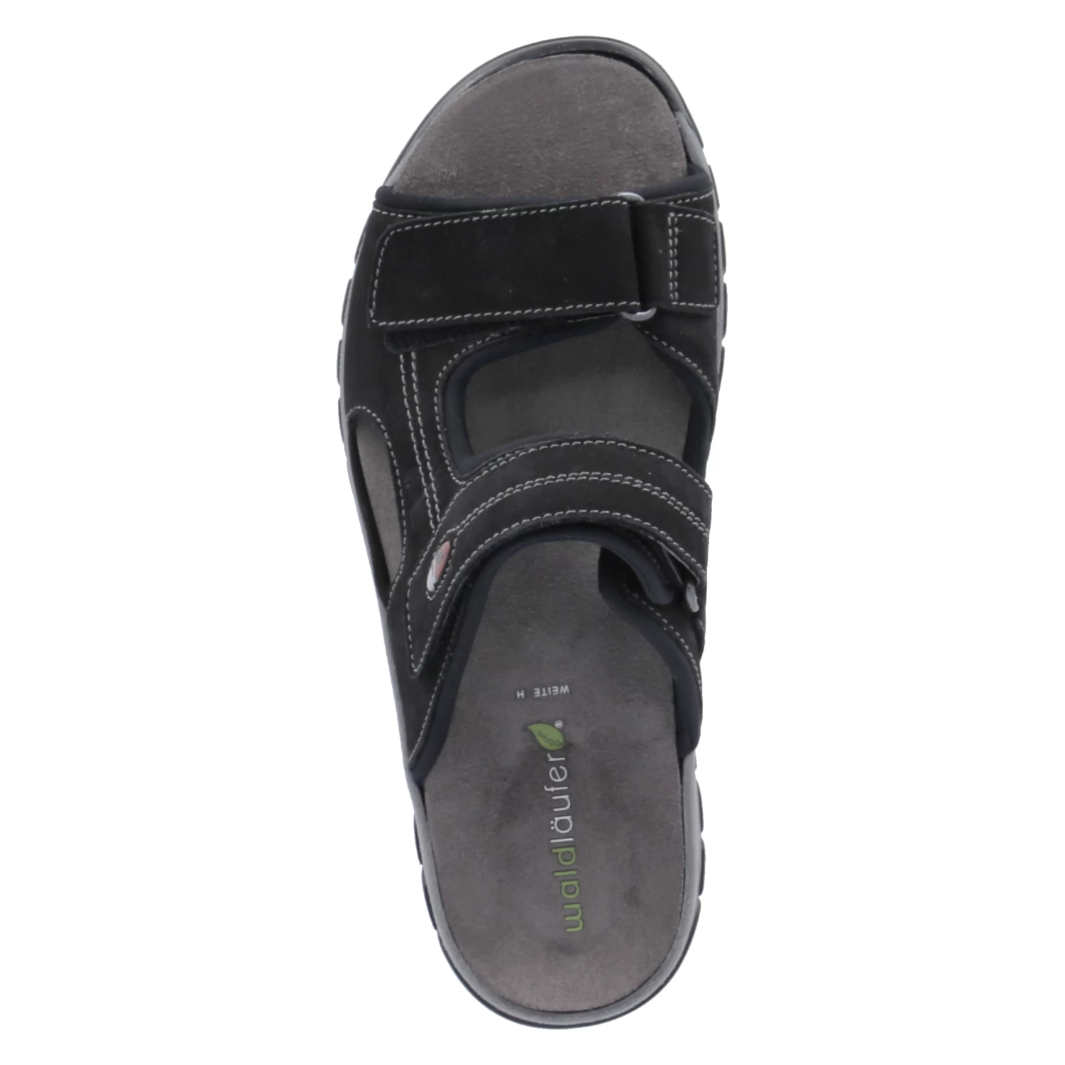 WALDLÄUFER Pantoletten HARALD - Schwarz – Bild 6