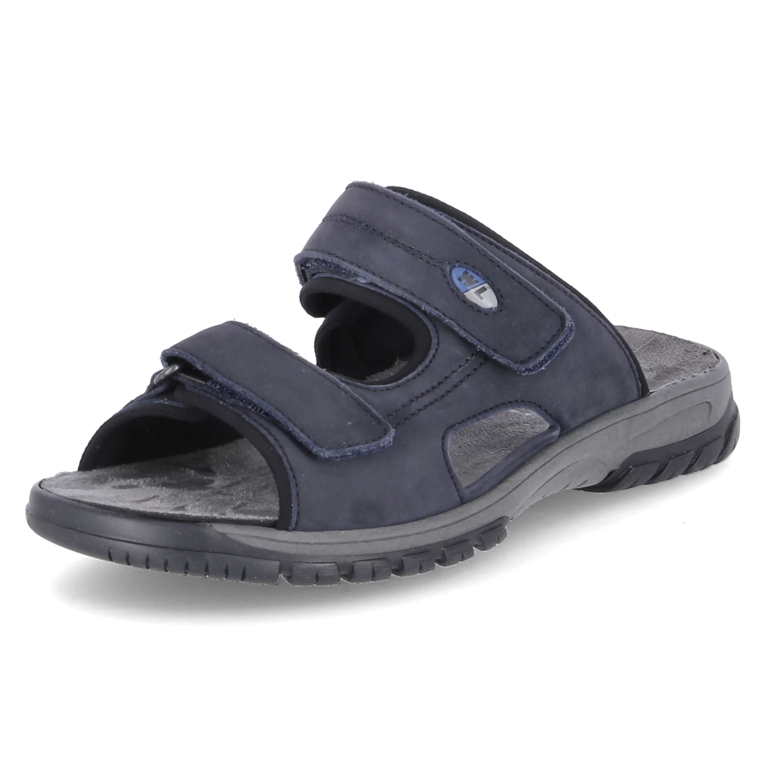 WALDLÄUFER Pantoletten HARALD - Marine – Bild 2