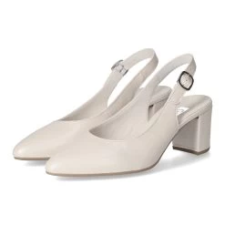 Gabor Slingpumps - Off-white/metallic
