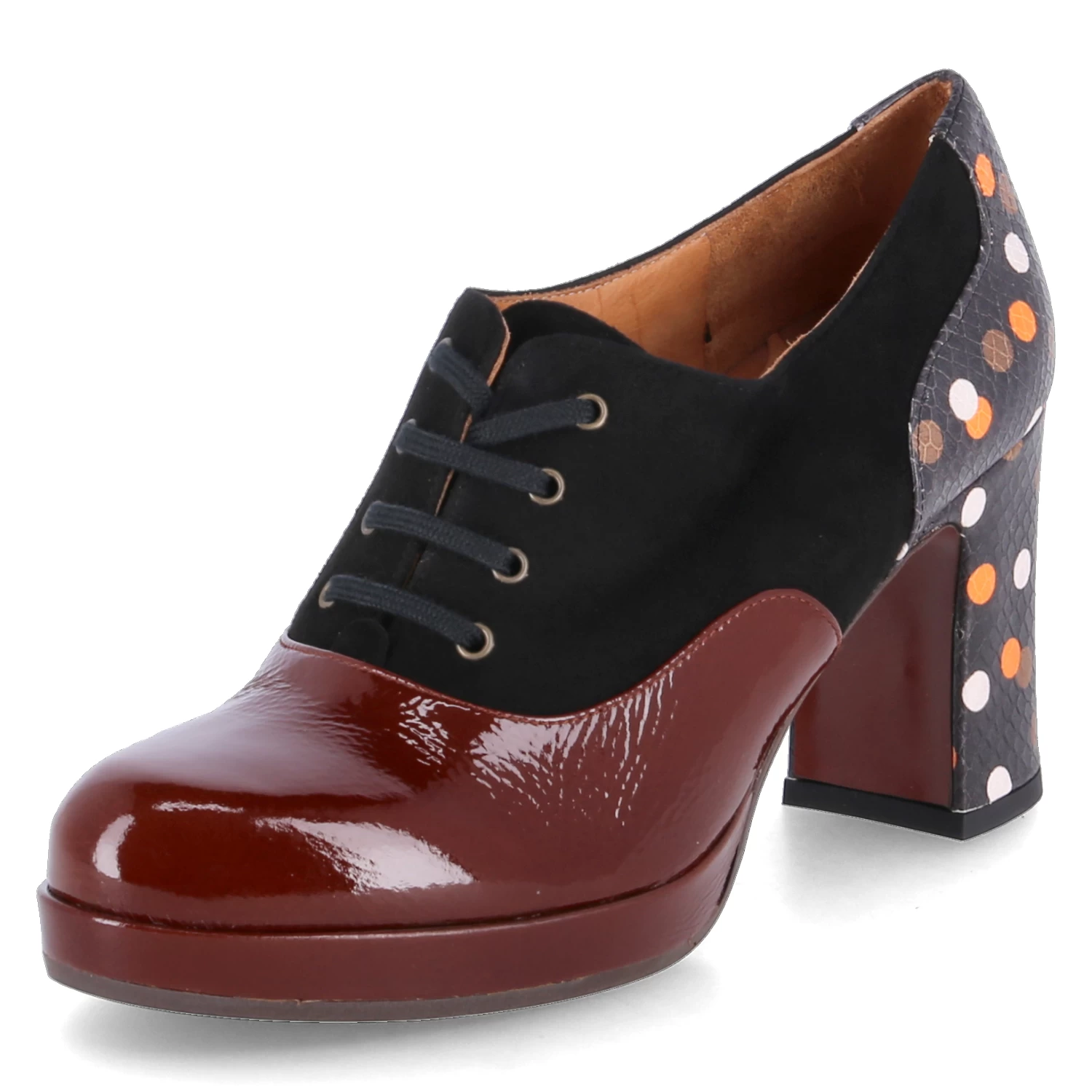 Chie Mihara Schnürpumps DALOO - Testa, Negro, Negro – Bild 2