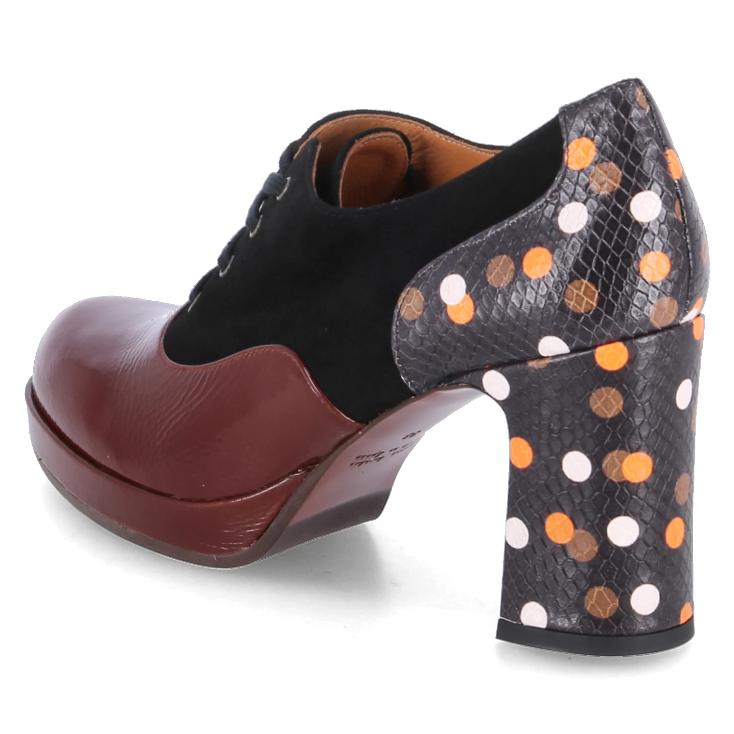 Chie Mihara Schnürpumps DALOO - Testa, Negro, Negro – Bild 3