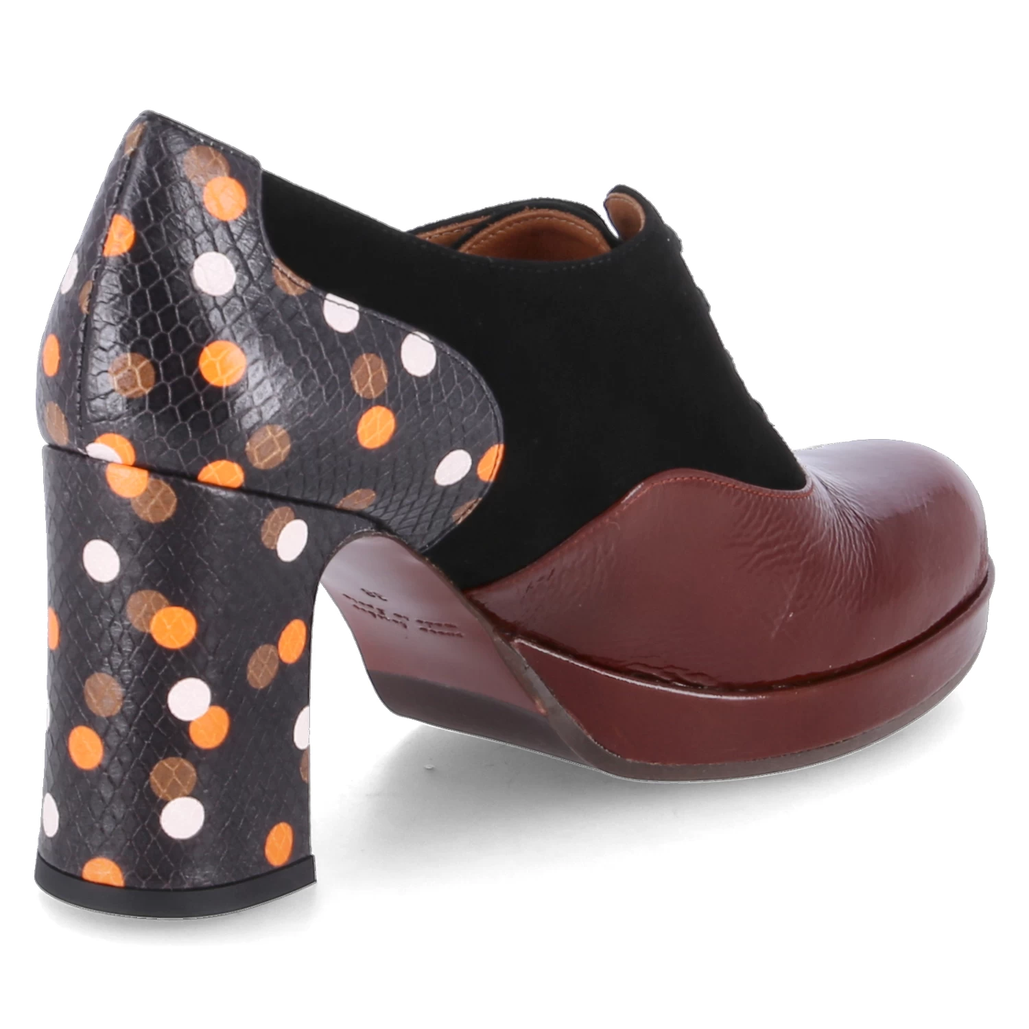 Chie Mihara Schnürpumps DALOO - Testa, Negro, Negro – Bild 4