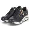 Remonte Low Sneaker - Schwarz Kombi