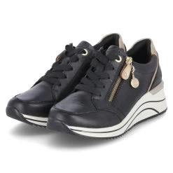 Remonte Low Sneaker - Schwarz Kombi