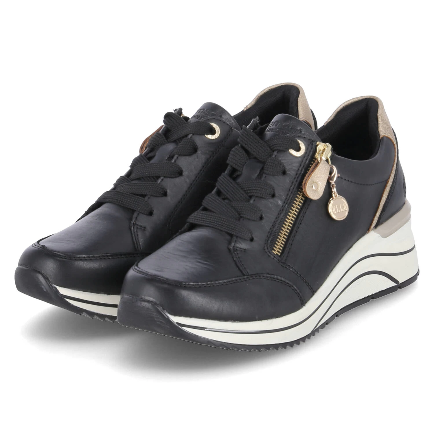 Remonte Low Sneaker - Schwarz Kombi