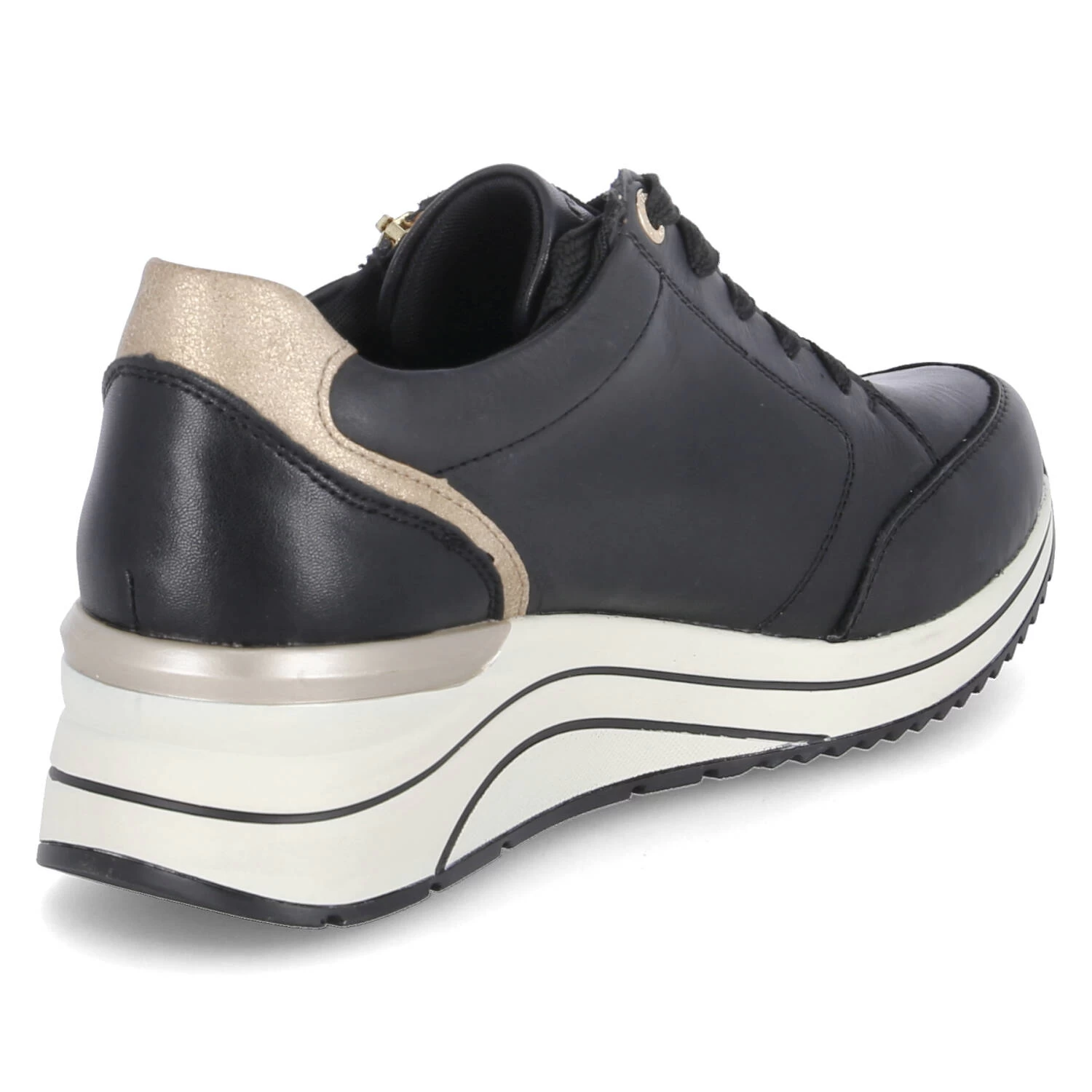 Remonte Low Sneaker - Schwarz Kombi – Bild 4
