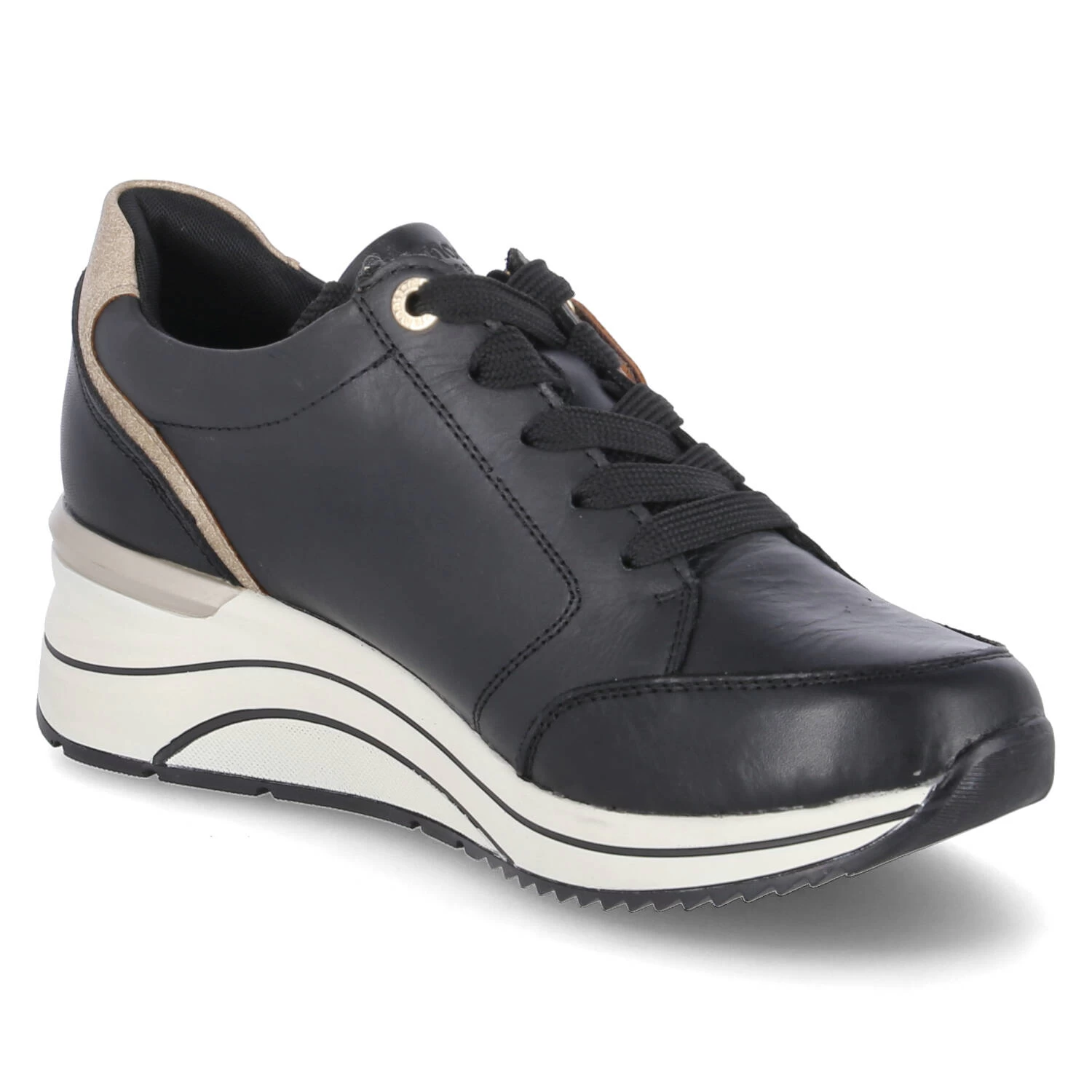 Remonte Low Sneaker - Schwarz Kombi – Bild 5