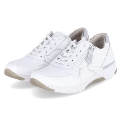 Gabor Low Sneaker - Weiss/argento(sp)