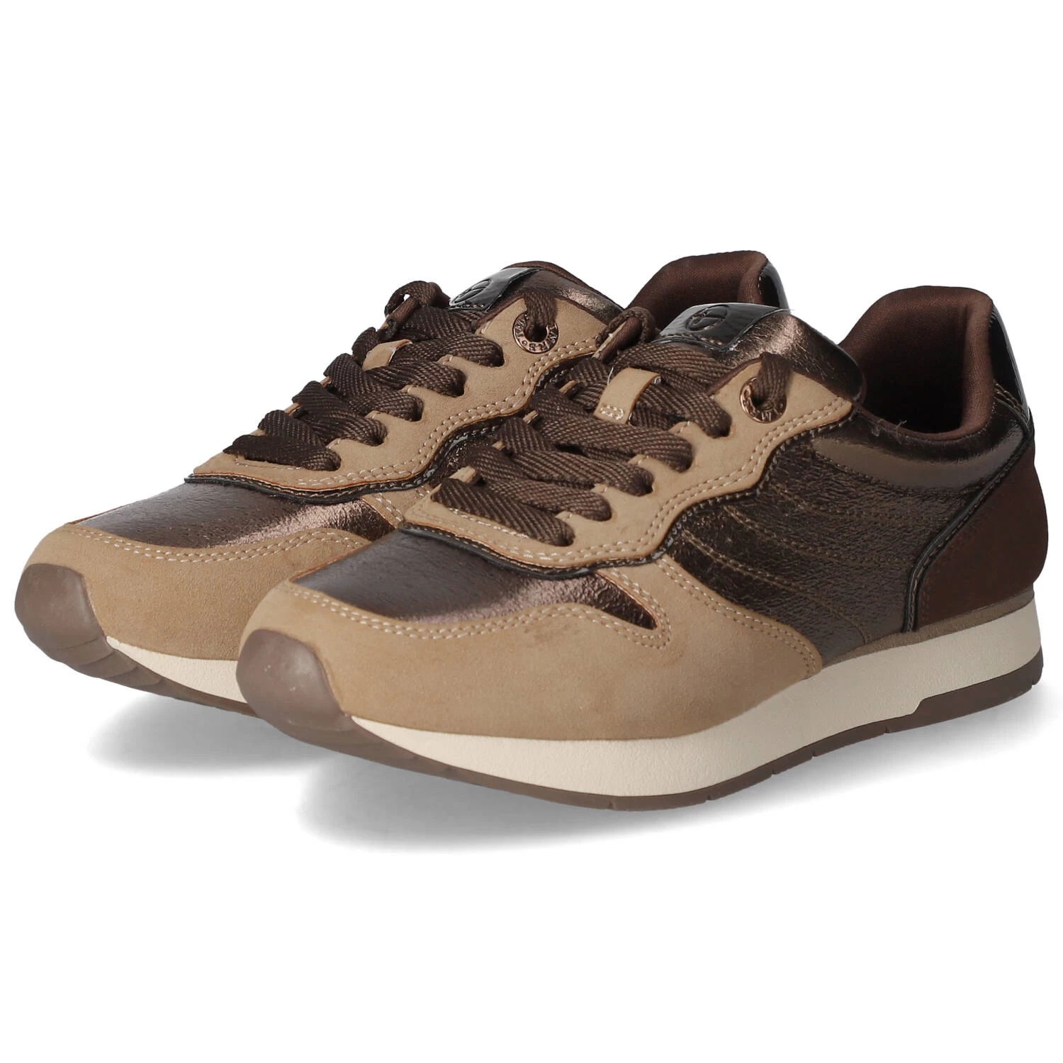 Tamaris Low Sneaker - Taupe Comb