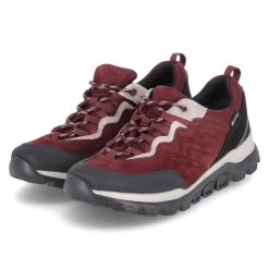 Low Sneaker - Dark-red/schwarz K.