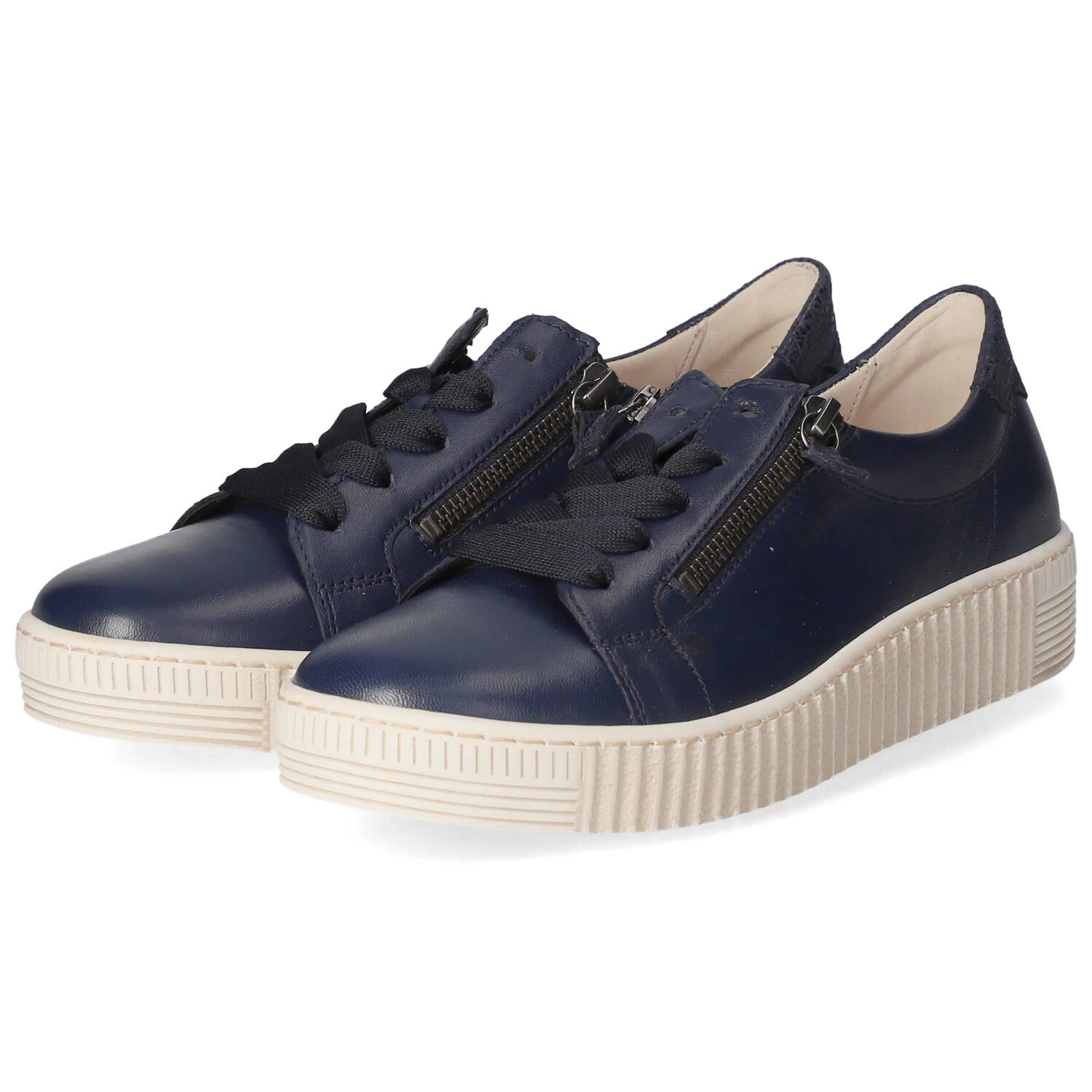 Gabor Low Sneaker - Marine (beige)