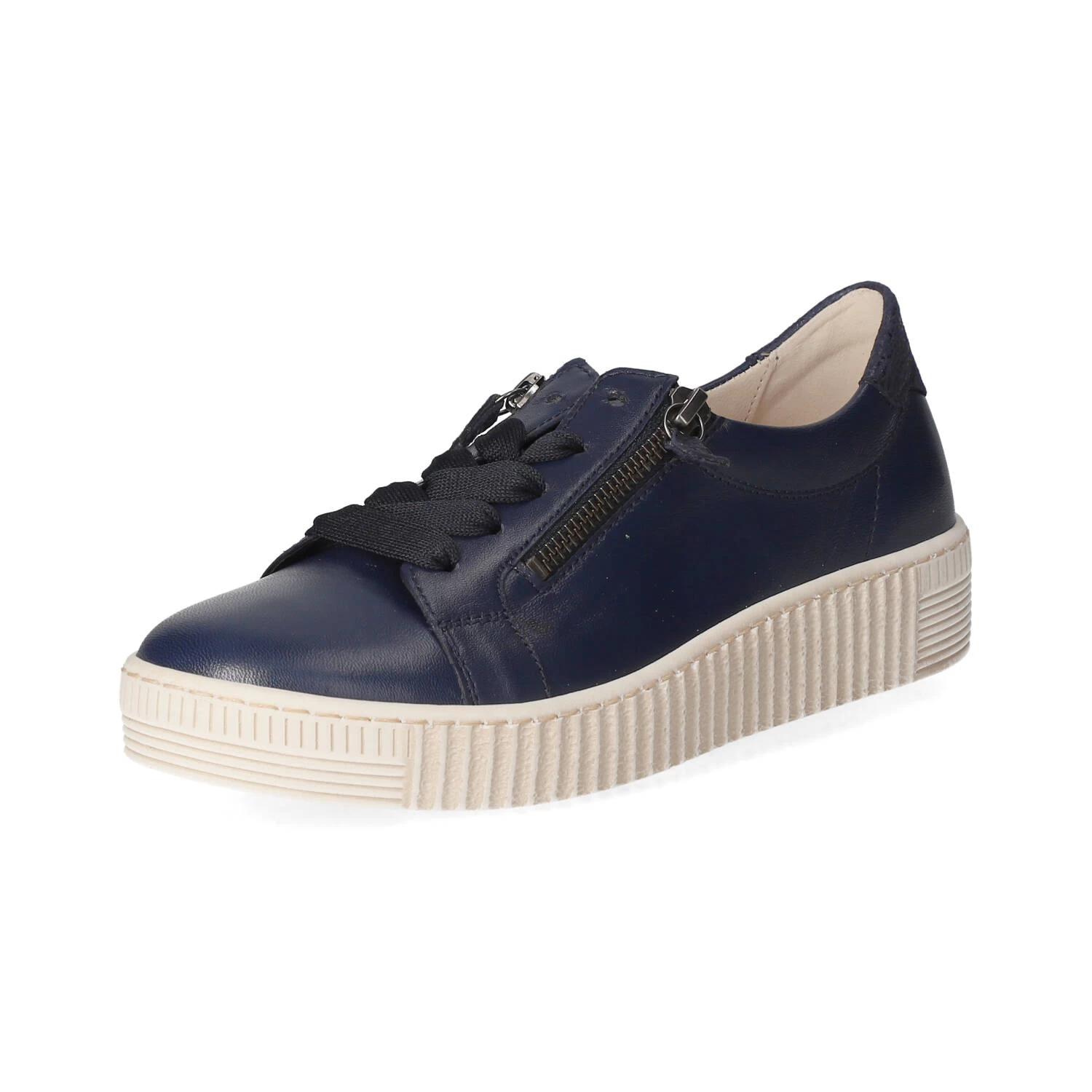 Gabor Low Sneaker - Marine (beige) – Bild 2