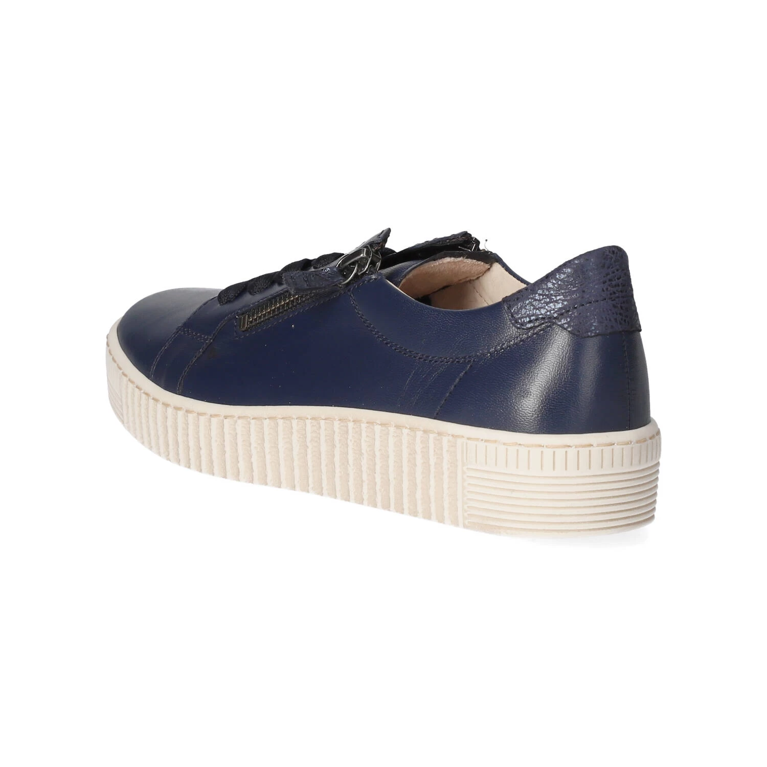 Gabor Low Sneaker - Marine (beige) – Bild 3