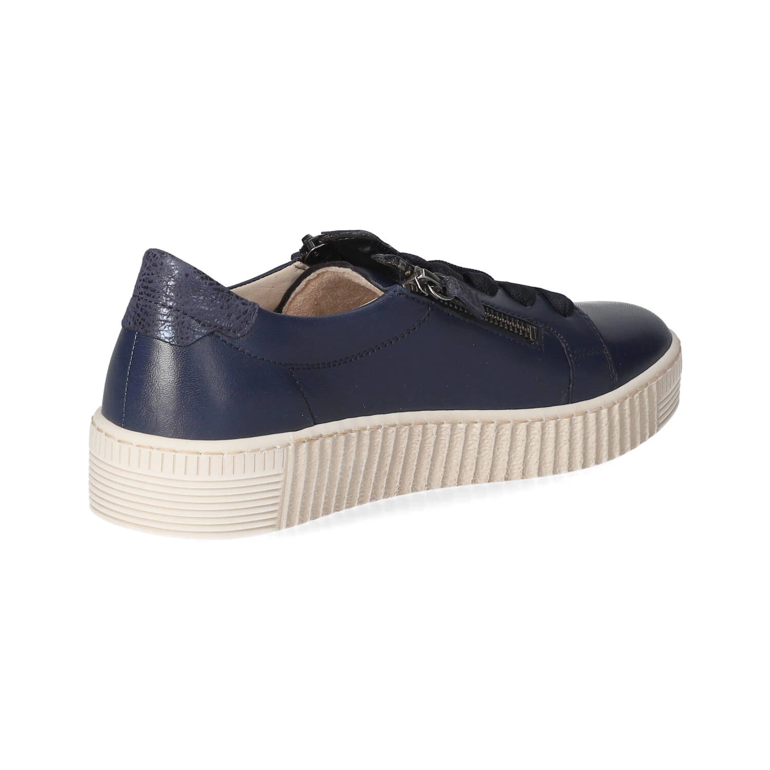 Gabor Low Sneaker - Marine (beige) – Bild 4