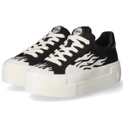 Buffalo Low Sneaker PAIRED FLAME - Black/white