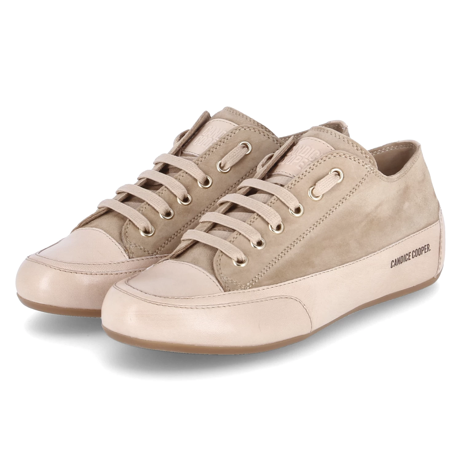 Candice Cooper Low Sneaker ROCK S - Ecru-cappuccino