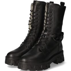 Schnürstiefeletten - Schwarz