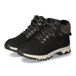 Schnürstiefeletten - Black