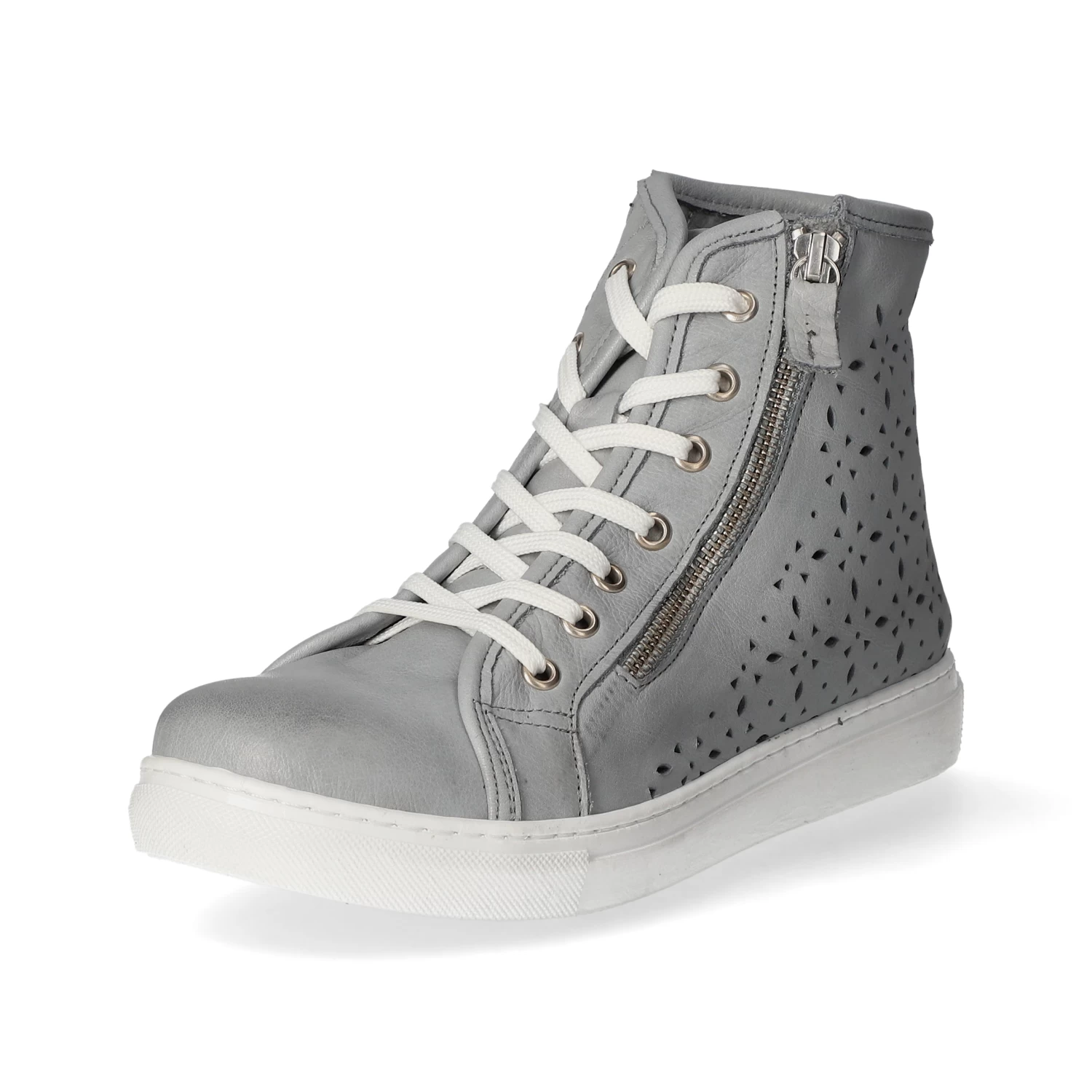 Andrea Conti Stiefeletten - Grau – Bild 2