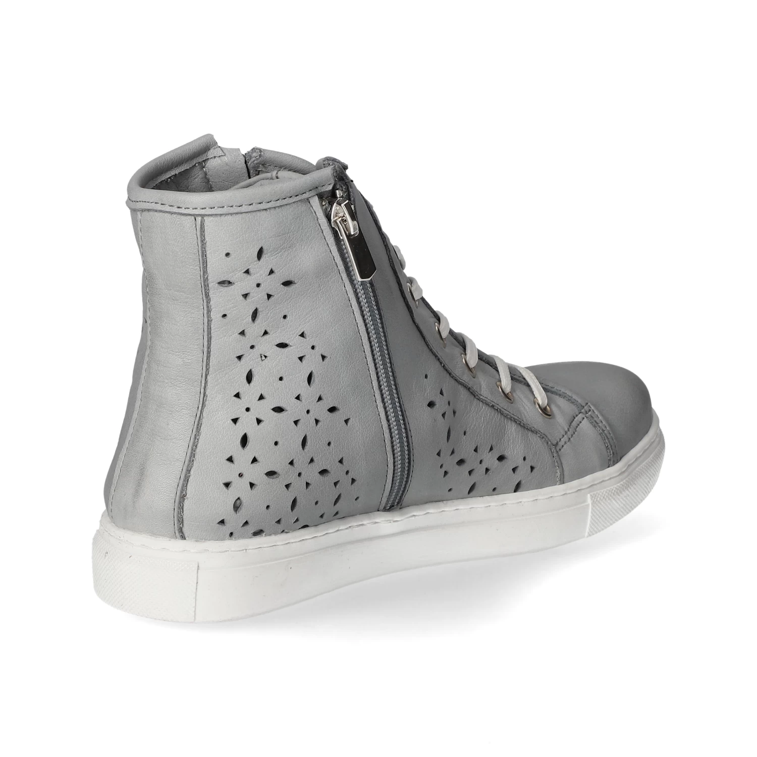 Andrea Conti Stiefeletten - Grau – Bild 4