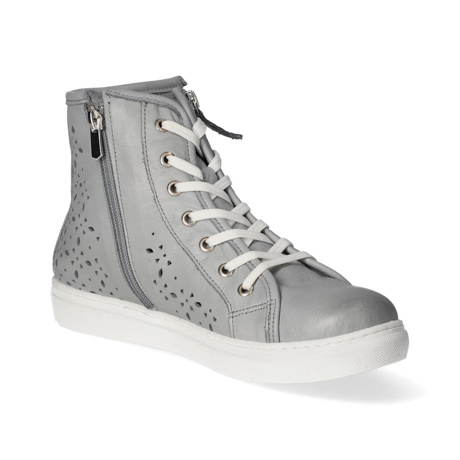 Andrea Conti Stiefeletten - Grau – Bild 5