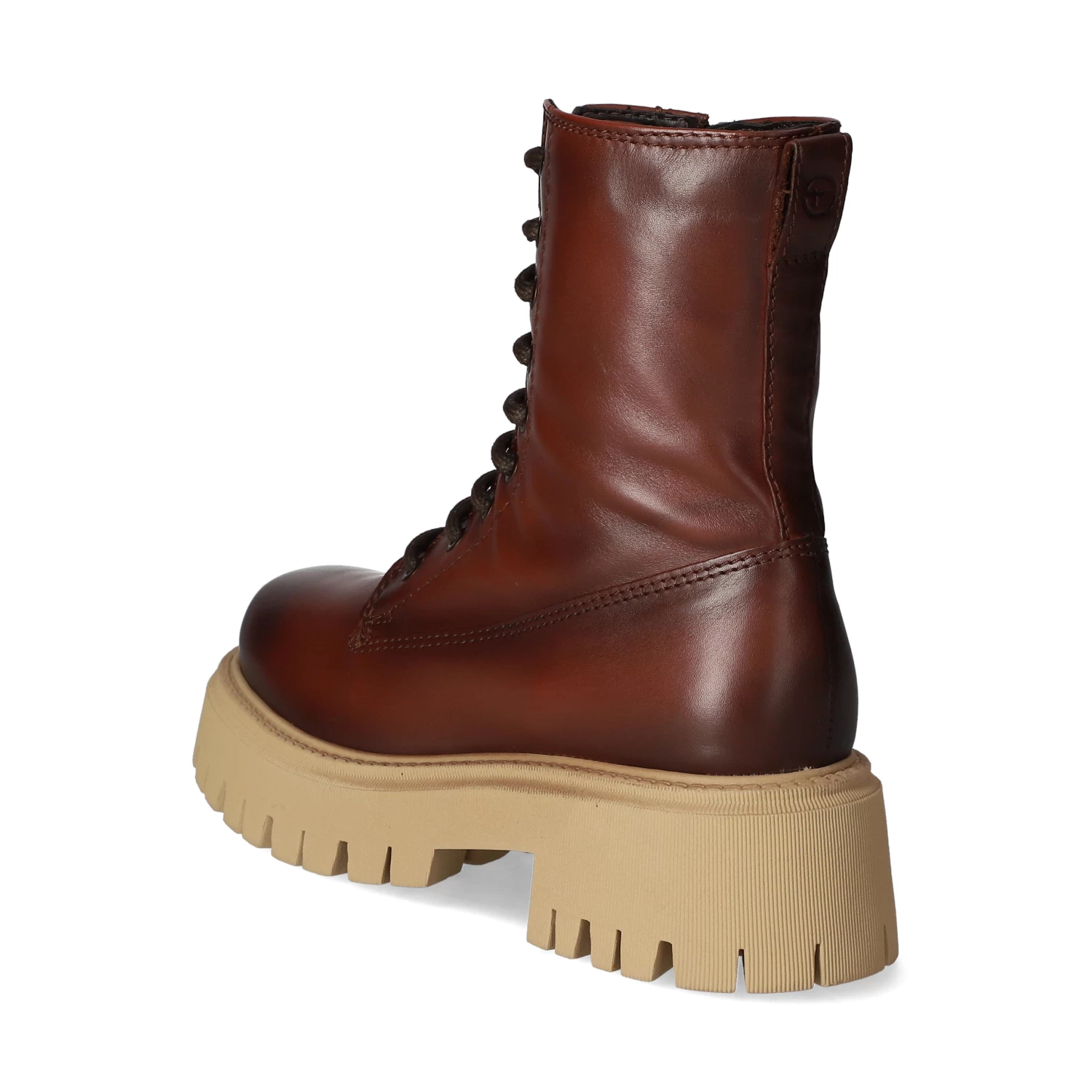 Tamaris Schnürstiefeletten - Cafe/beige – Bild 3