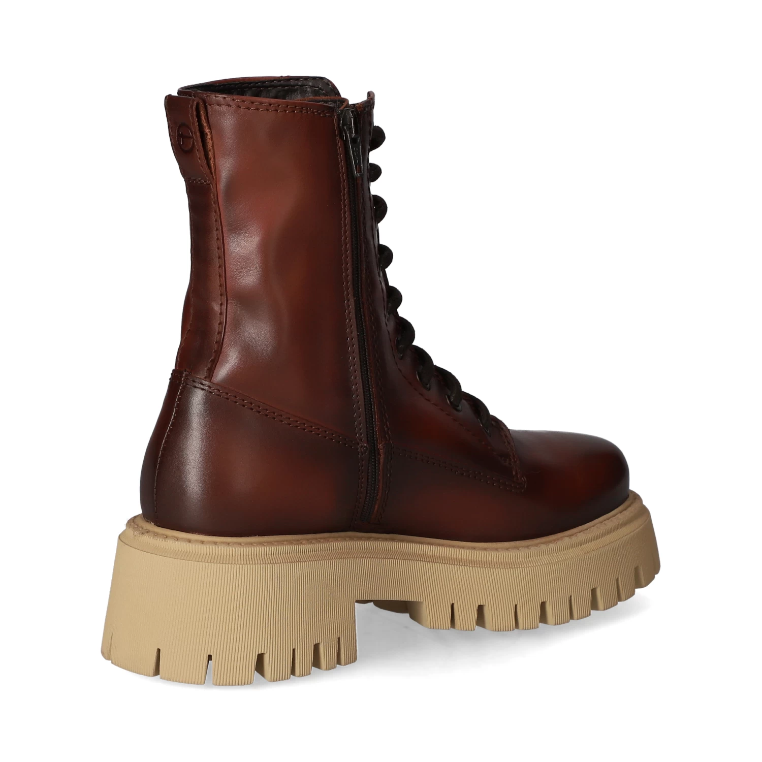 Tamaris Schnürstiefeletten - Cafe/beige – Bild 4