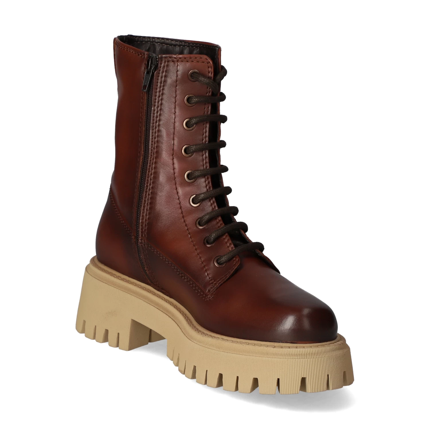 Tamaris Schnürstiefeletten - Cafe/beige – Bild 5