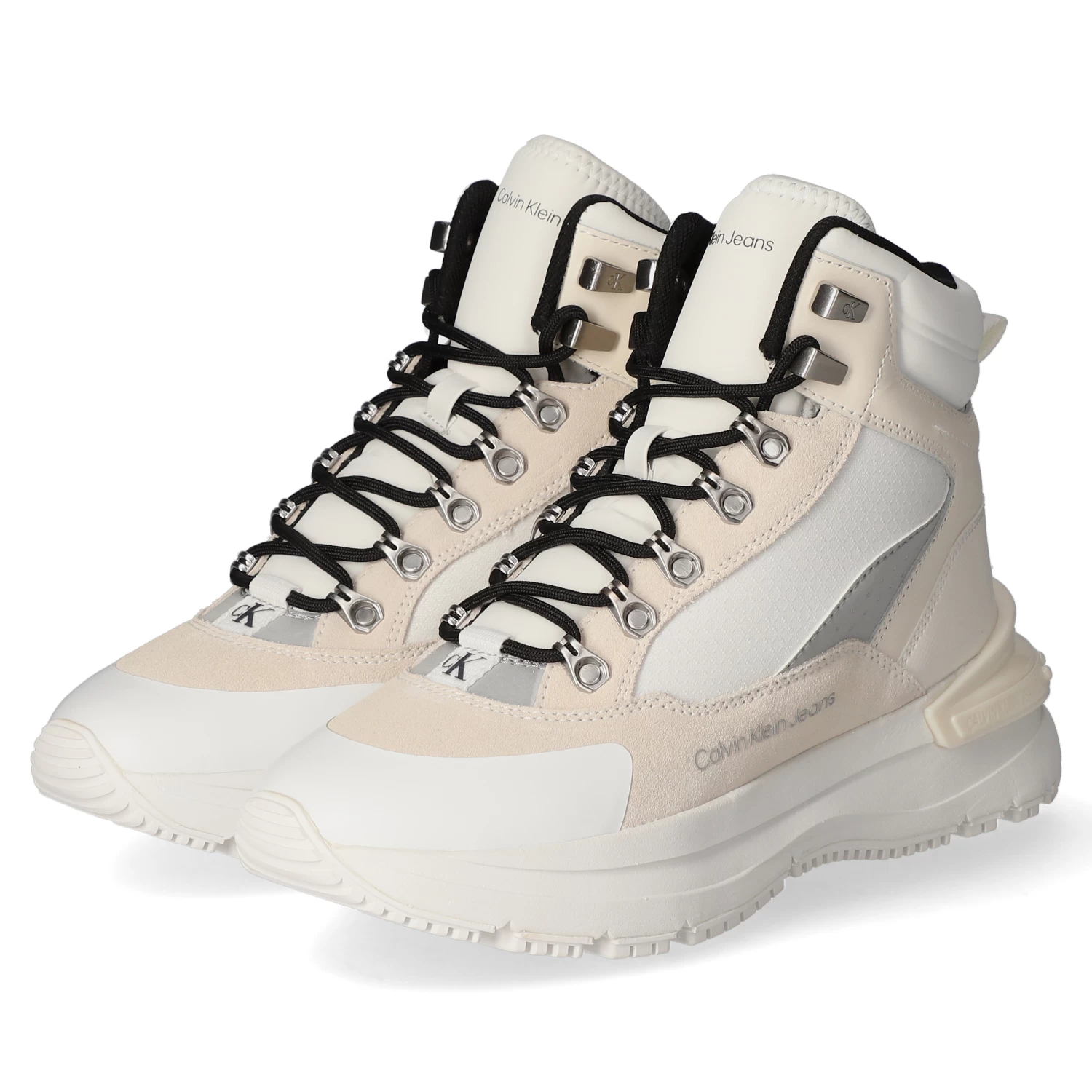 Calvin Klein Jeans High Sneaker CHUNKY RUNNER - Off White/white