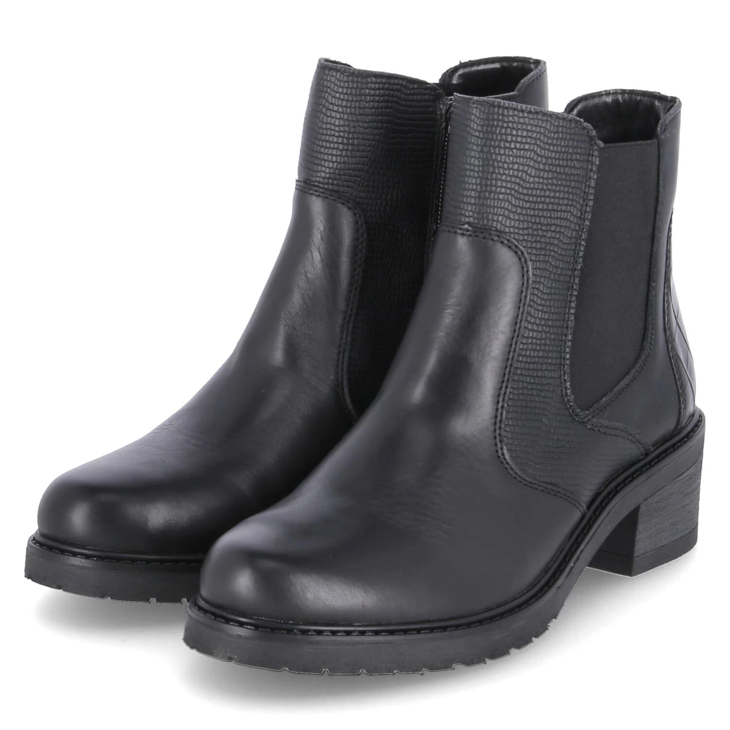 Remonte Chelsea Boots - Schwarz