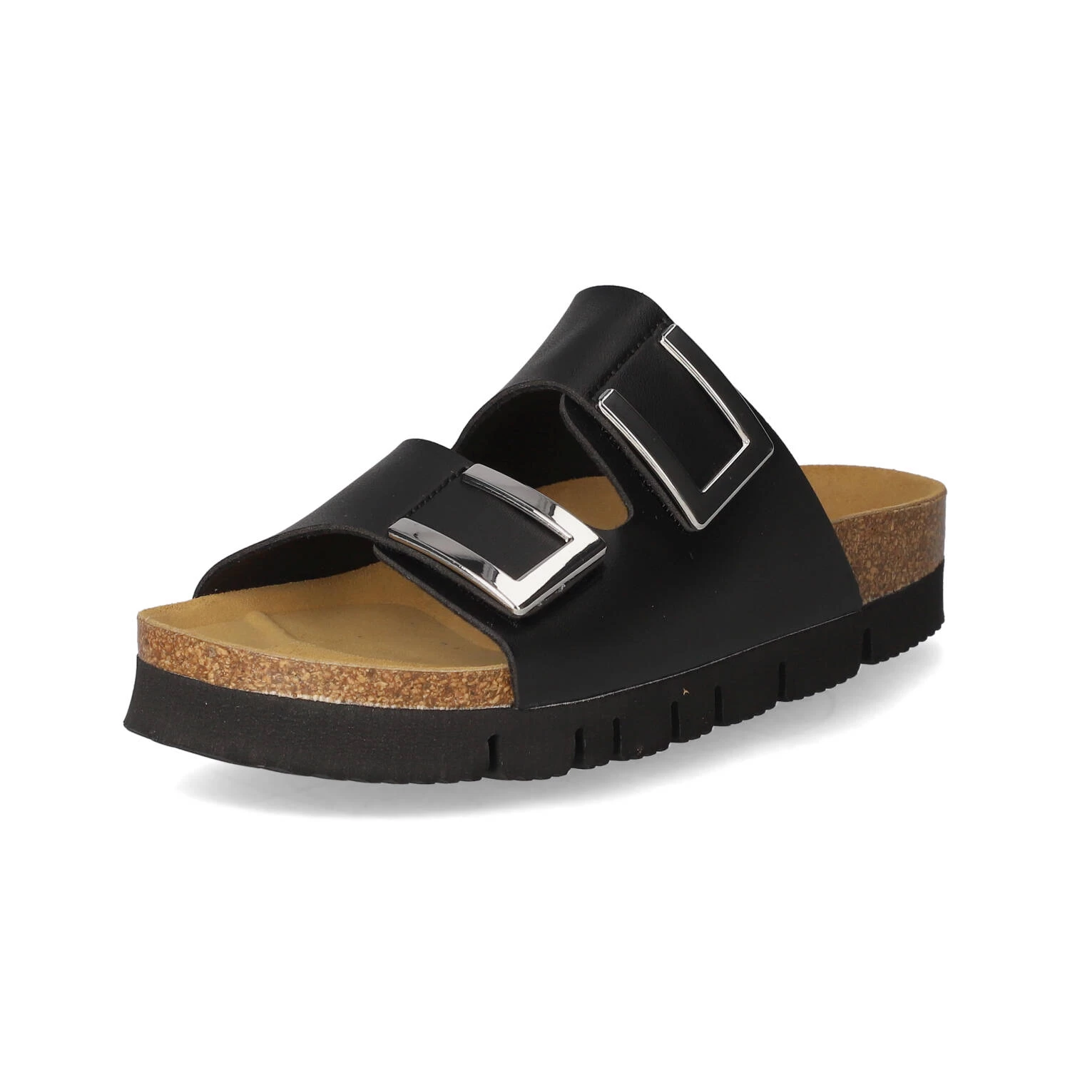 Pantoletten - Schwarz – Bild 2