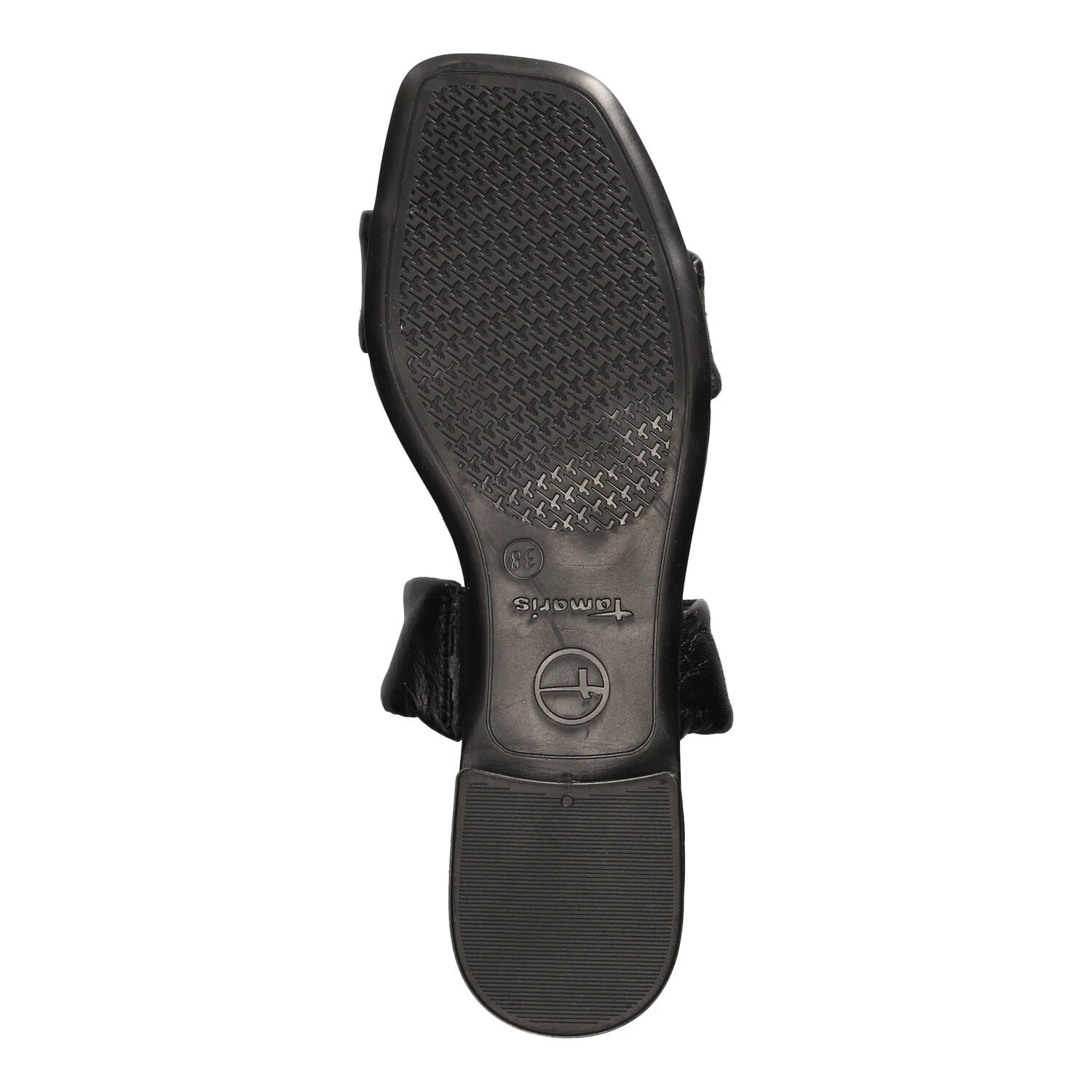 Tamaris Pantoletten - Black Leather – Bild 7