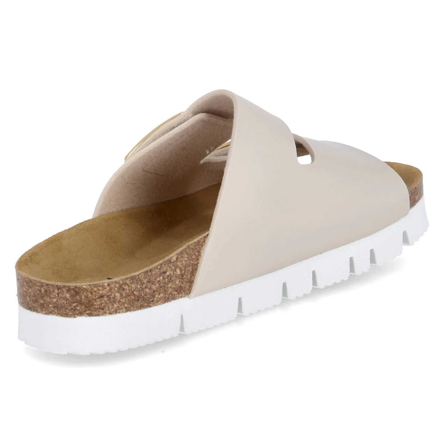 Pantoletten - Beige – Bild 4