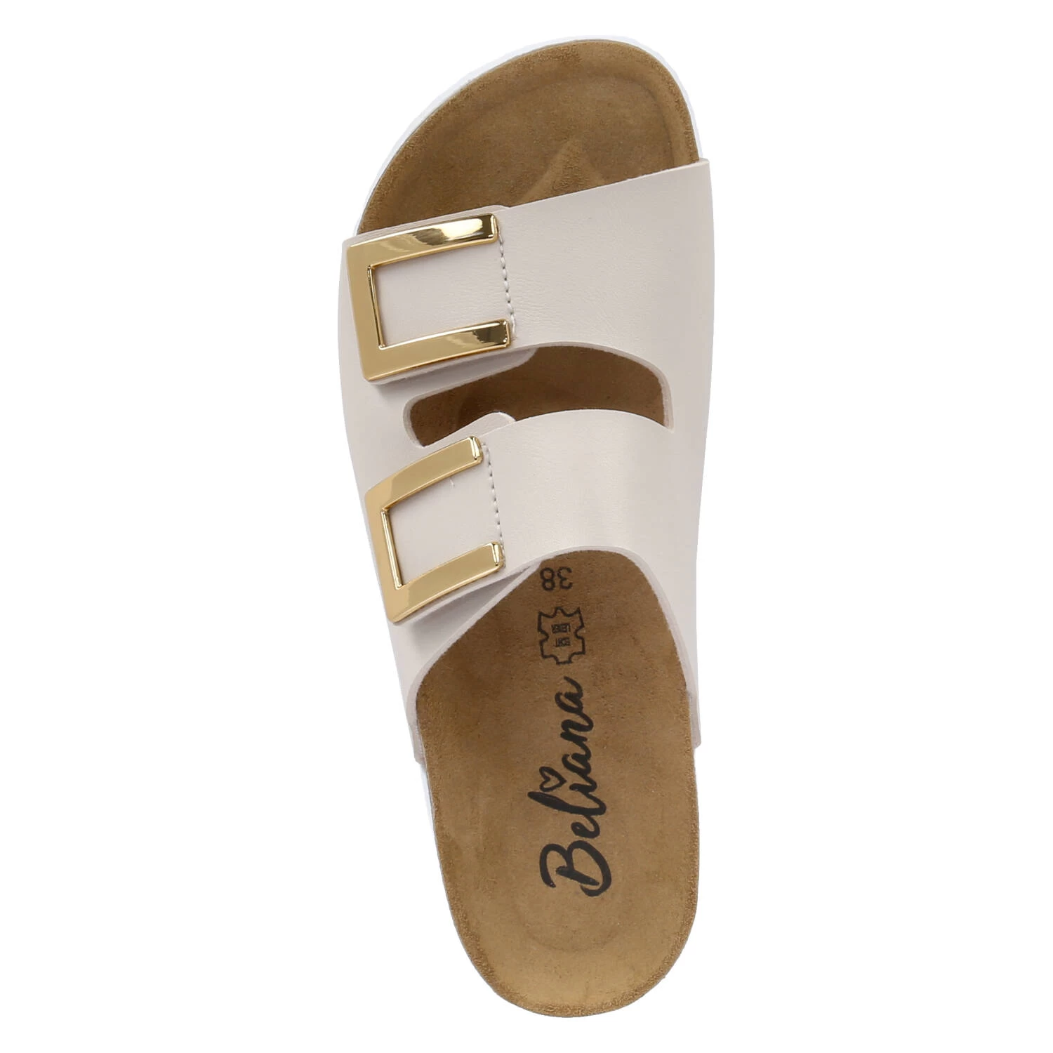 Pantoletten - Beige – Bild 6