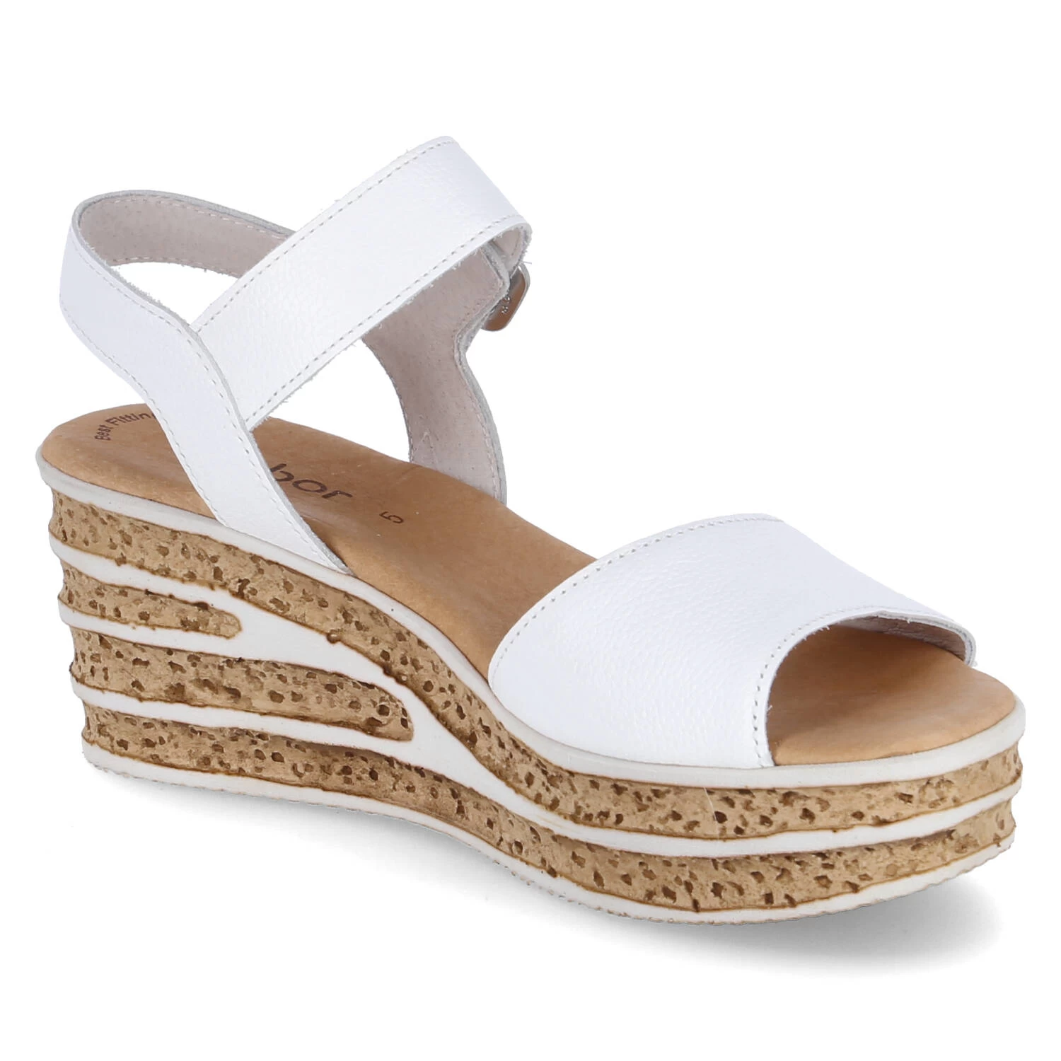 Gabor Keilsandaletten - Weiss – Bild 5