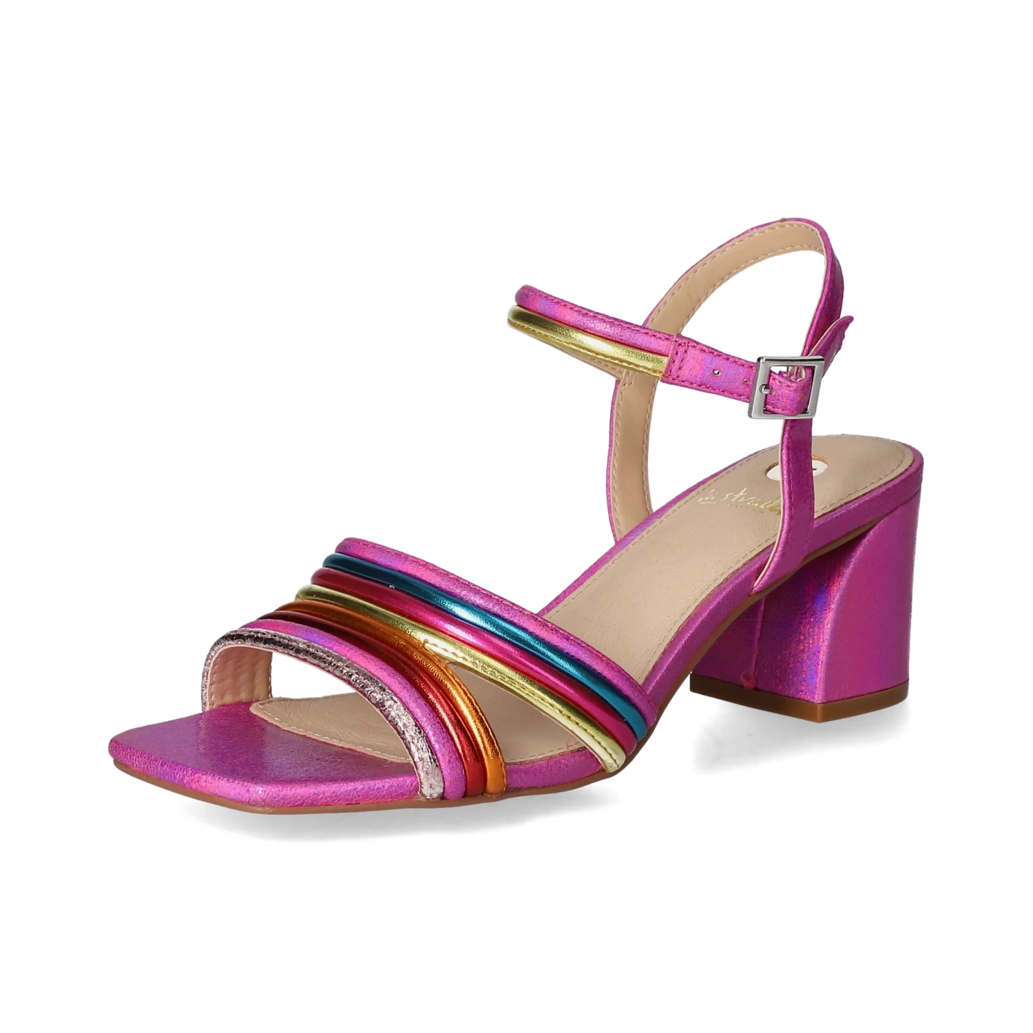 La Strada Riemchensandaletten - Fuchsia – Bild 2