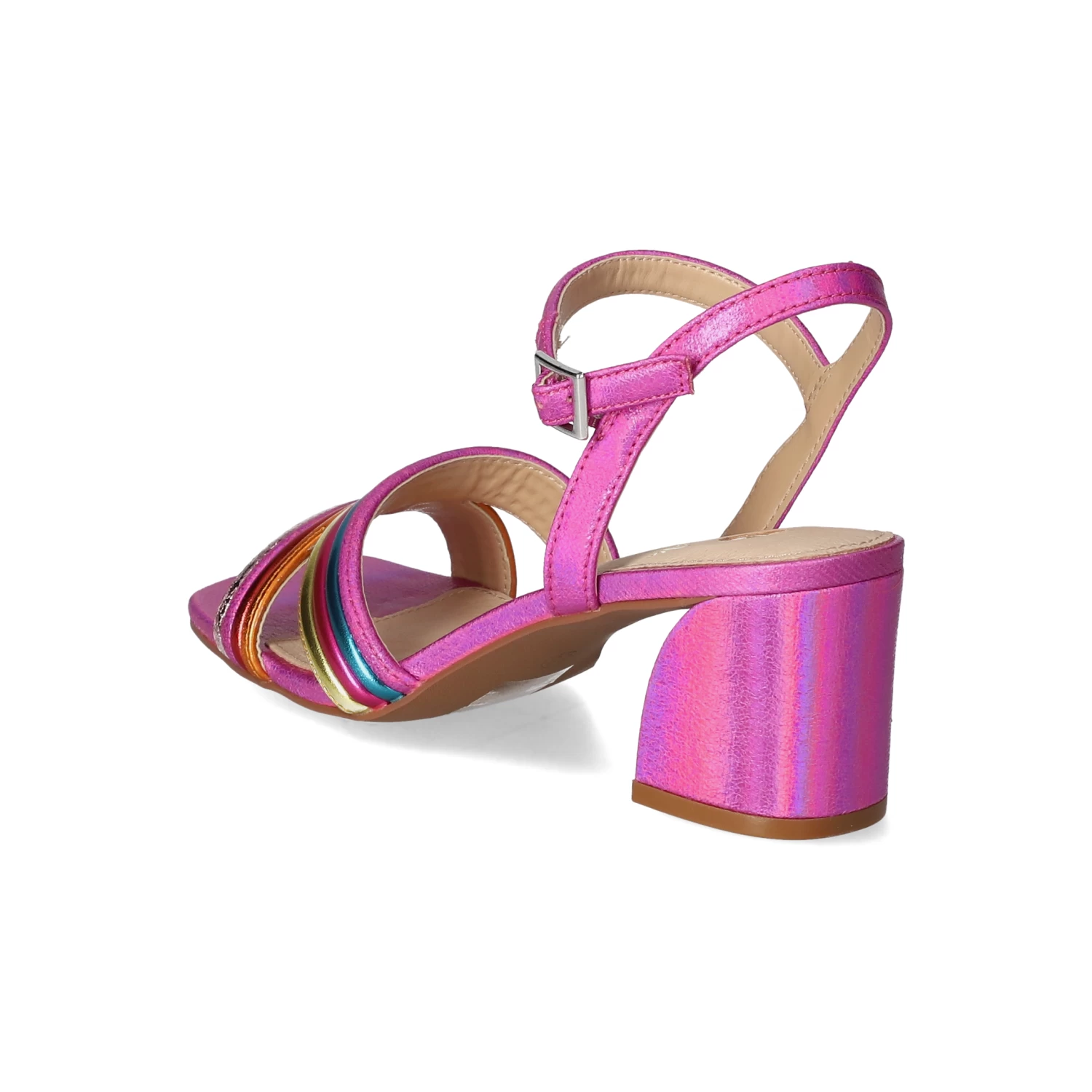 La Strada Riemchensandaletten - Fuchsia – Bild 3