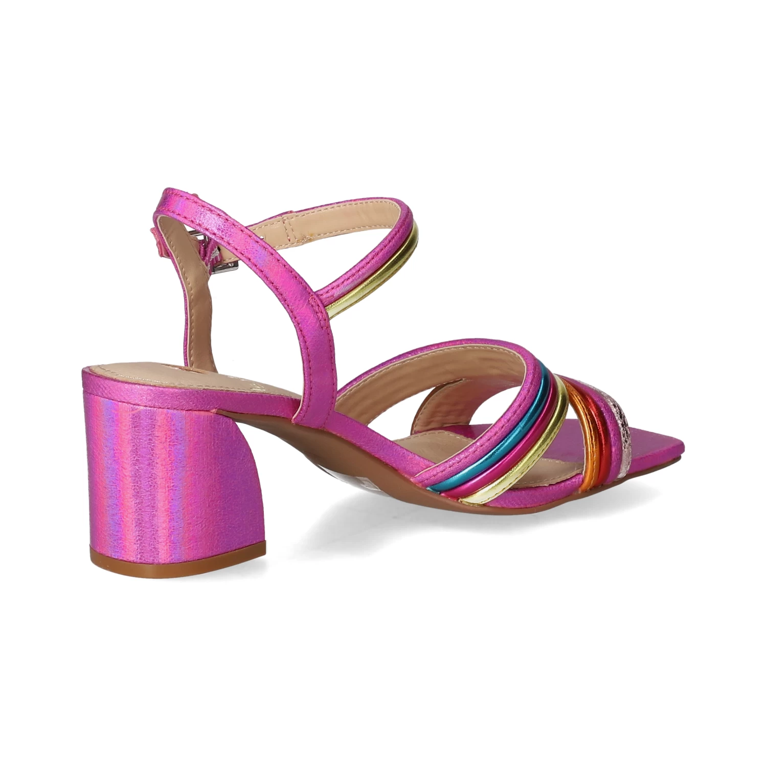 La Strada Riemchensandaletten - Fuchsia – Bild 4