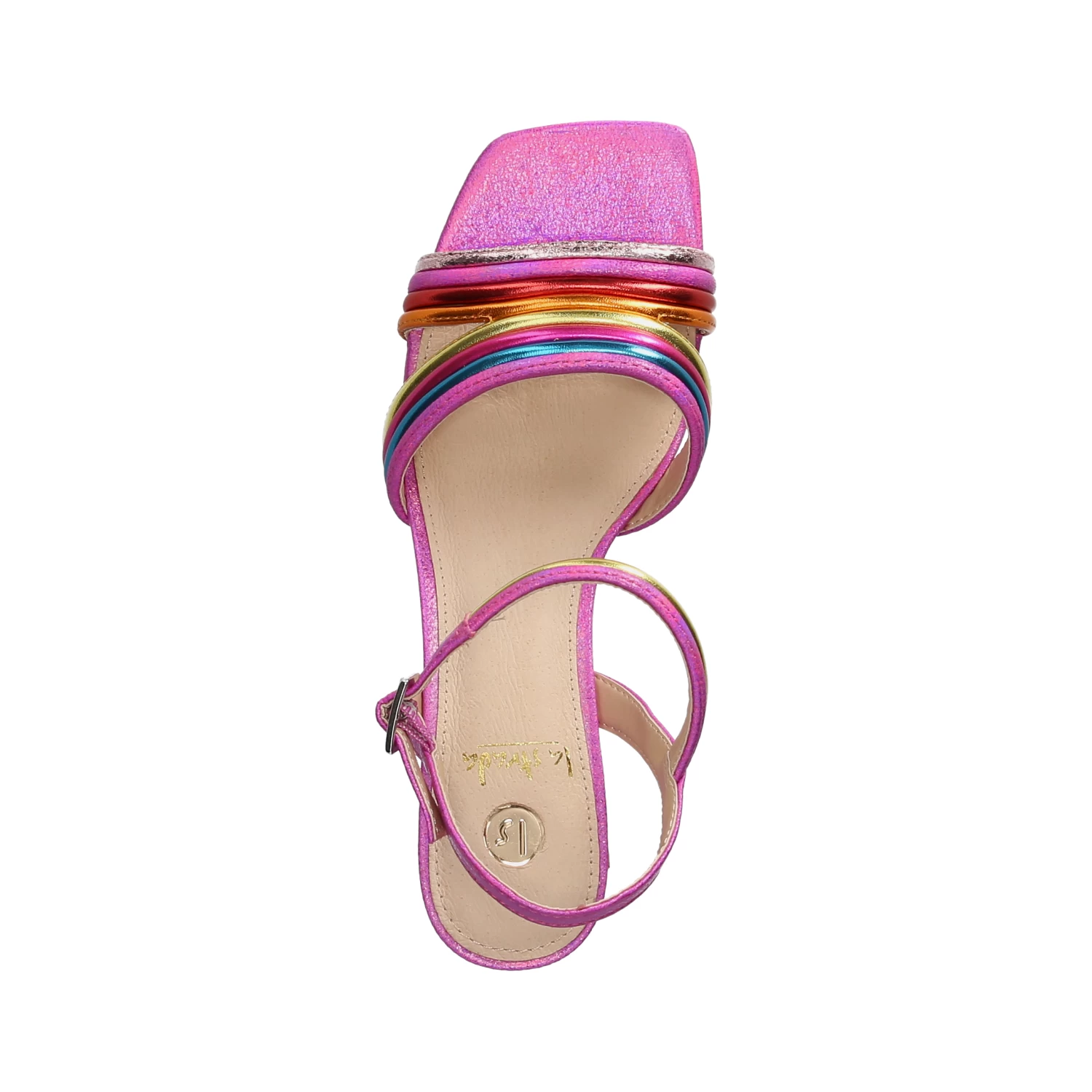 La Strada Riemchensandaletten - Fuchsia – Bild 6