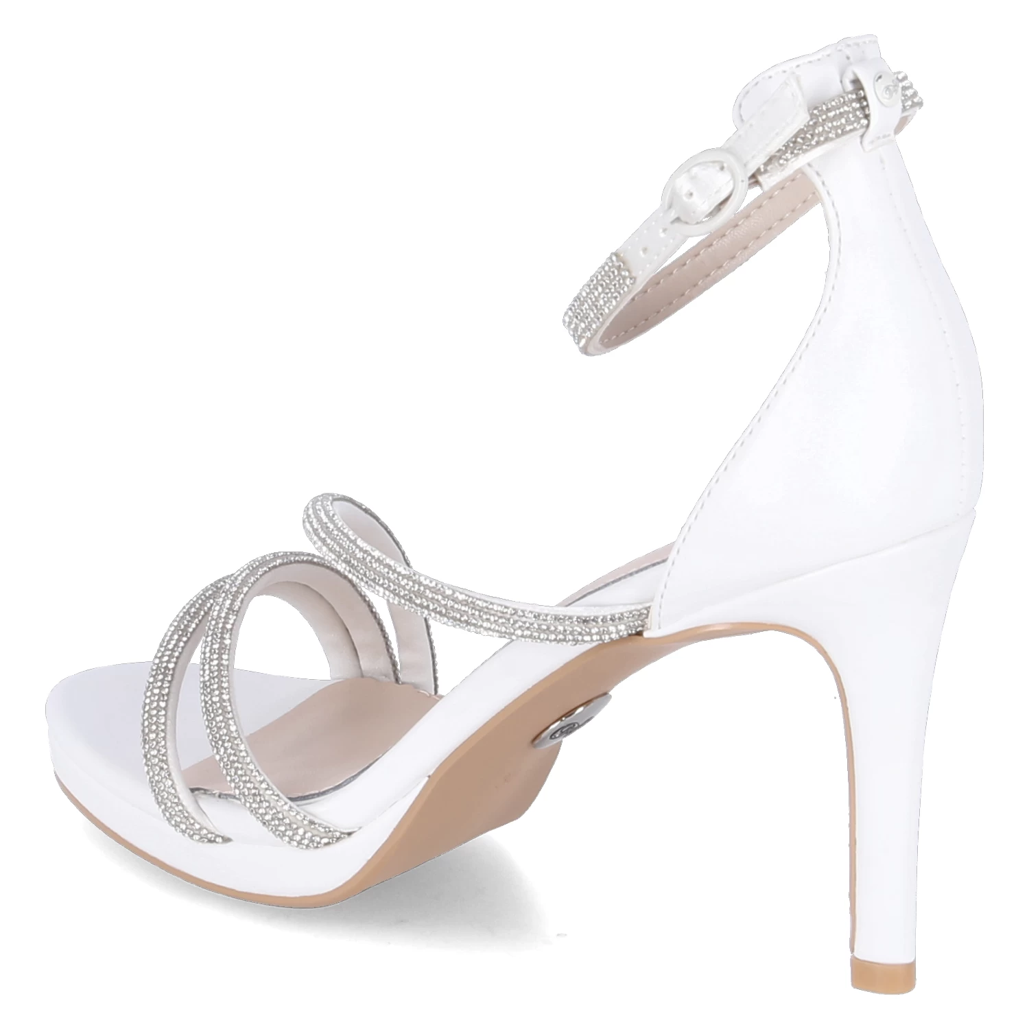 Buffalo Riemchensandaletten NOEMI - White – Bild 3